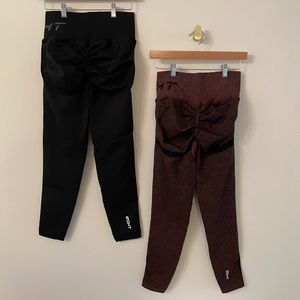 Booty Scrunch leggings, 2 pair bundle